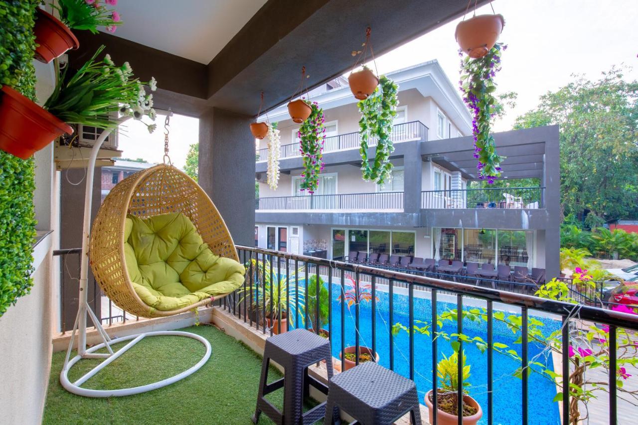 4Bhk Stunning Apartment With Pool 2Bhkx2 Goa Velha Esterno foto