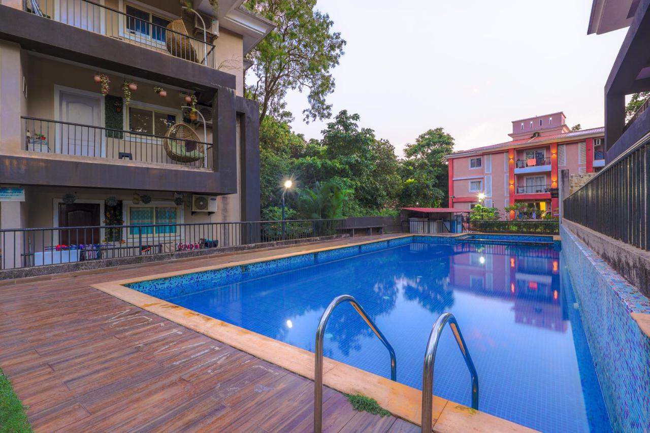 4Bhk Stunning Apartment With Pool 2Bhkx2 Goa Velha Esterno foto